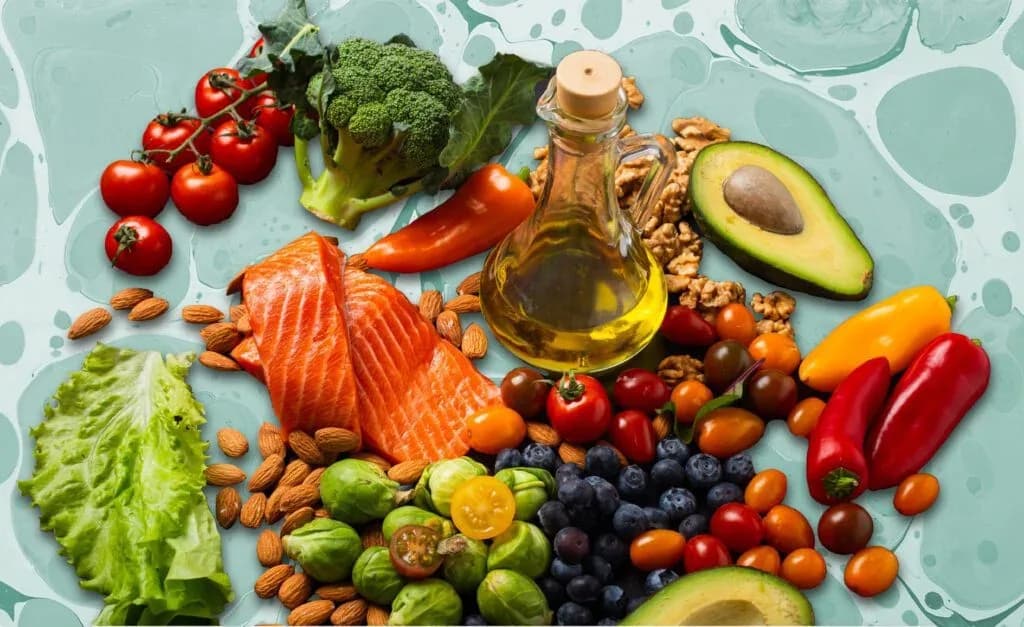 A healthy Mediterranean diet after liposuction