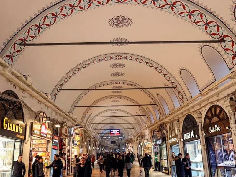 Eingang zum Großen Basar in Istanbul