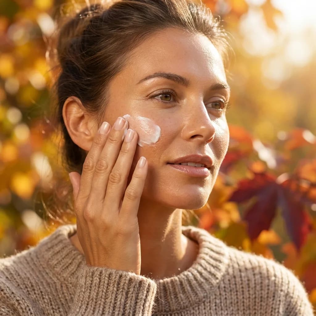 Autumn skin care for sun-tanned skin