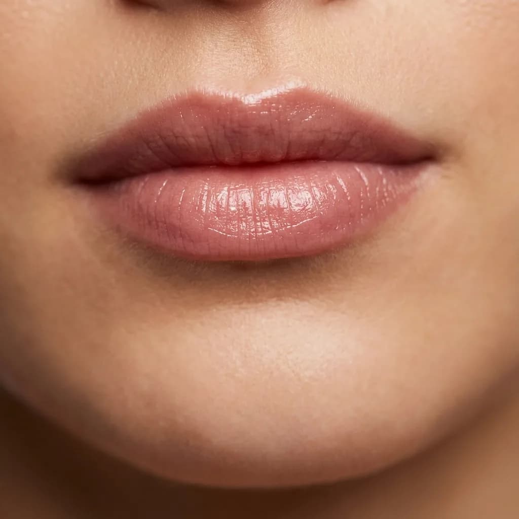 Lips illustrating hyaluronic acid lip filler aesthetics