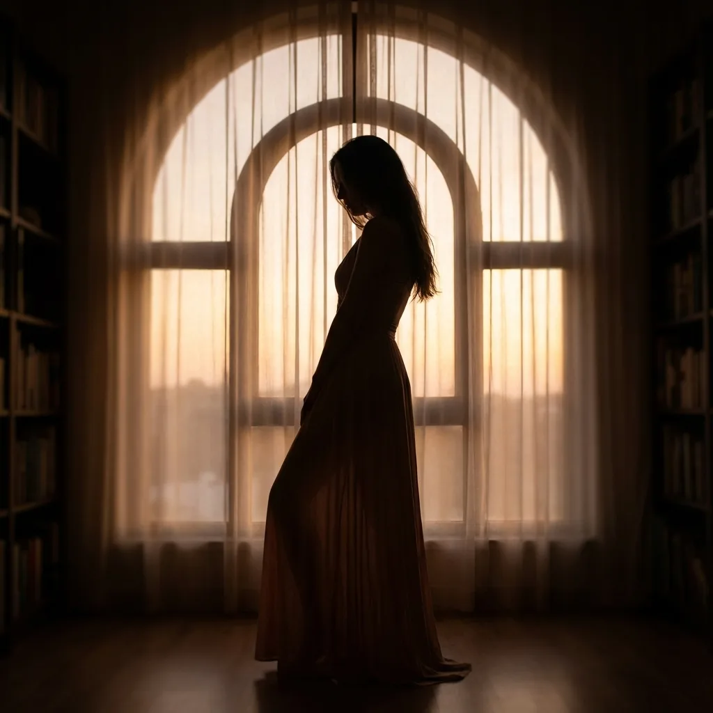 Silhouette illustrating buttock aesthetics and proportion