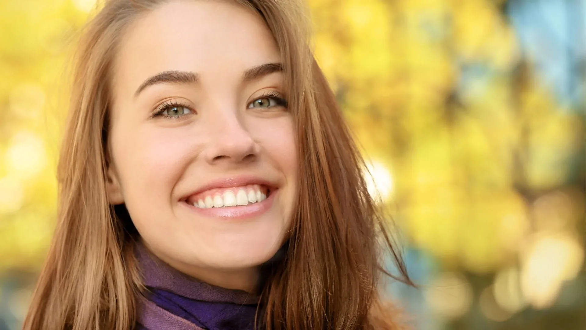 Profile view illustrating rhinoplasty recovery and nasal healing