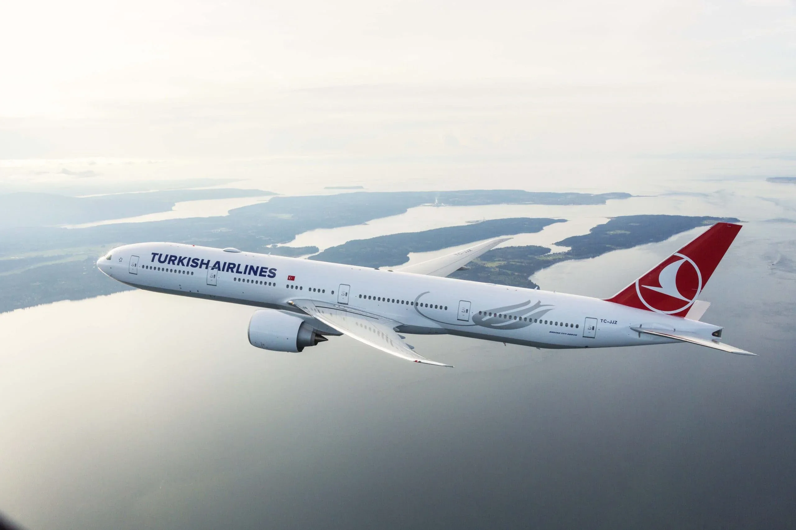Turkish Airlines aircraft at Istanbul Airport