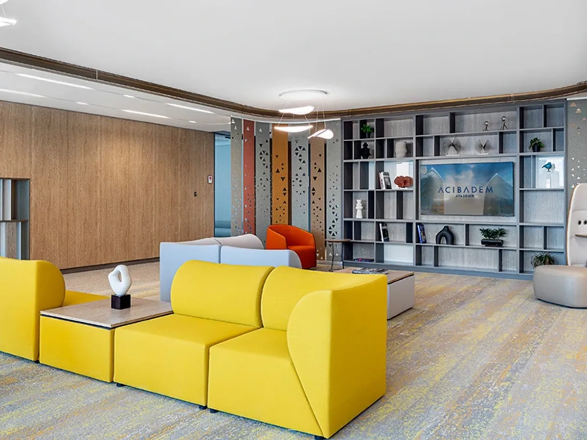 A lounge for patients and their companions
