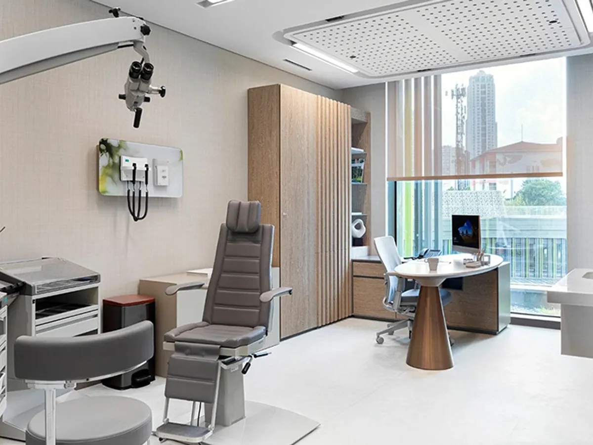 One of the examination rooms