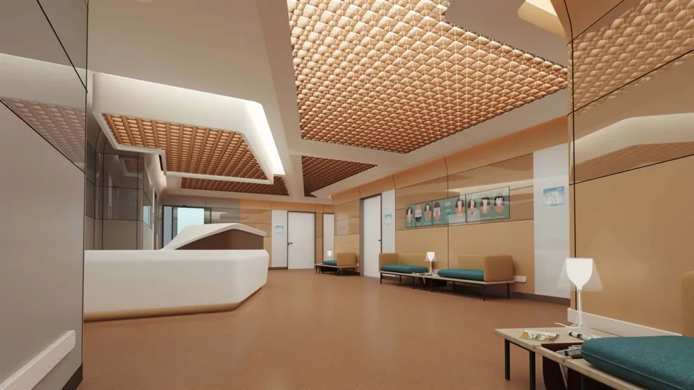 Standard-Patientenzimmer im Medicana Ataköy Krankenhaus